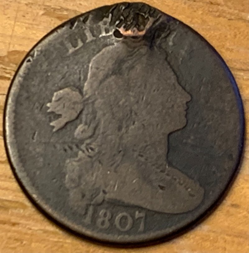 1807-P-Draped-Bust-Large-Cent-Large-Fraction-Vairety-Bought-Off-Ebay